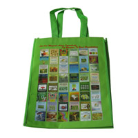 海淀LB11覆膜无纺布广告袋